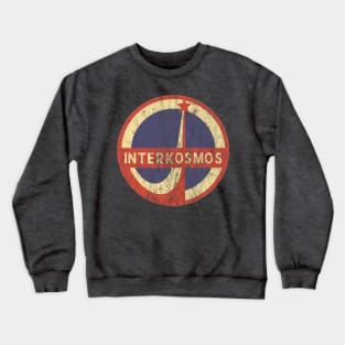 Interkosmos Soviet Space Program Logo Crewneck Sweatshirt